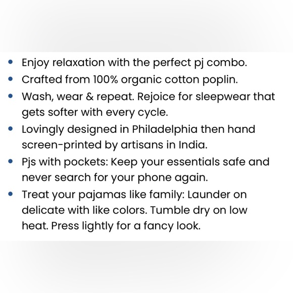 Printfresh PJ Set - Bagheera Blush - Sz M - NWT - Picture 7 of 7